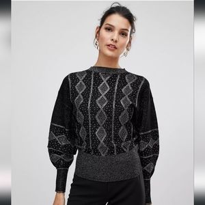 Ted Baker Ulsai Metallic Sweater